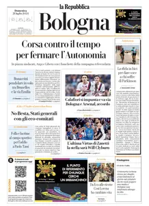 la Repubblica Bologna - 21 Luglio 2024