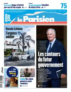 Le Parisien du Vendredi 20 Septembre 2024