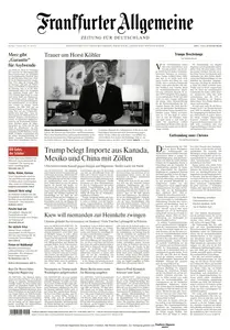 Frankfurter Allgemeine Zeitung  - 03 Febraur 2025