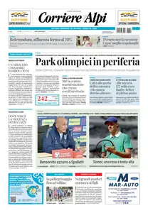 Corriere delle Alpi - 9 Giugno 2025