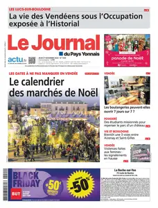 Le Journal du Pays Yonnais - 27 Novembre 2025