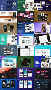 24 UX and UI Kits Templates Bundle 3