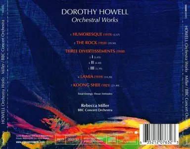 Rebecca Miller, BBC Concert Orchestra - Dorothy Howell: Orchestral Works (2024)