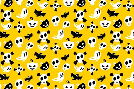 EE - Halloween Seamless Pattern R8U2TCC