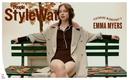 Emma Myers by Andy Jackson for PEOPLE StyleWatch Fall 2025