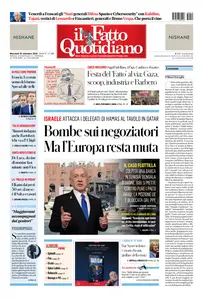 Il Fatto Quotidiano - 10 Settembre 2025