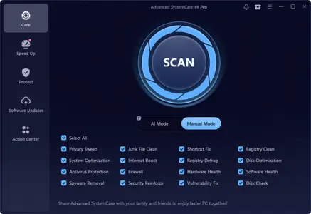 Advanced SystemCare Pro 19.0.1.158 Multilingual + Portable