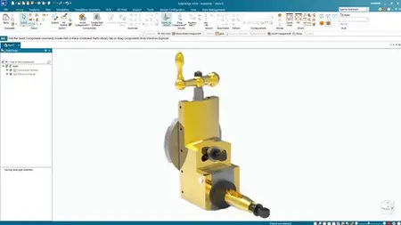 Solid Edge 2026: 3D Cad With Tutorials, Exercises & Projects
