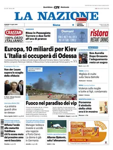 La Nazione Siena - 11 Luglio 2025