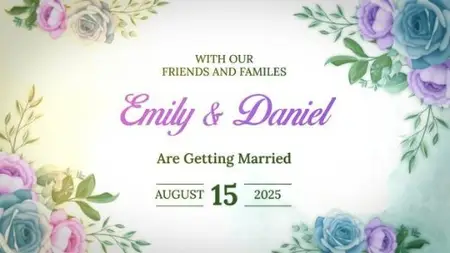 Videohive - Wedding Invitation - 56655428