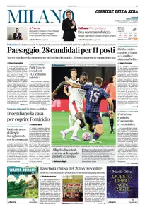 Corriere della Sera Milano - 24 Luglio 2025