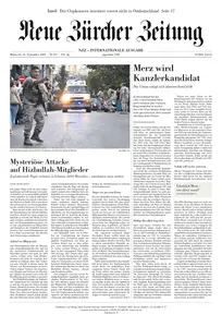 Neue Zürcher Zeitung International - 18 September 2024