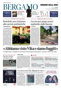 Corriere della Sera Bergamo - 1 Luglio 2025