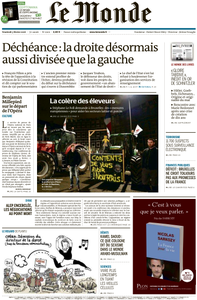 Le Monde du Vendredi 5 Février 2016