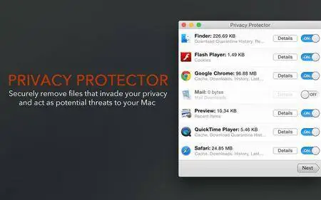 Privacy Protector 2.7 Mac OS X