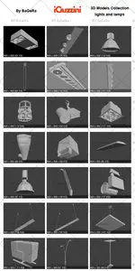 Luminaries of iGuzzini 3D Models Collection