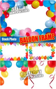 Baloon frame - UHQ Stock Photo