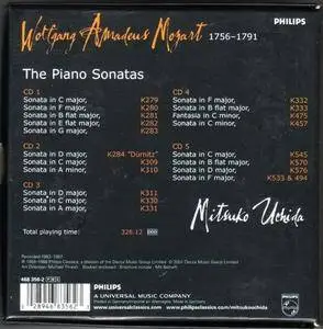 Mitsuko Uchida - Mozart The Piano Sonatas: Box Set 5CDs (2001)