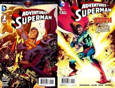 Adventures of Superman #1-51 + Reprinted #1-5 (2013-2014) Complete