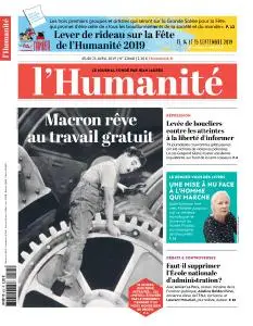 L'Humanite du Jeudi 25 Avril 2019