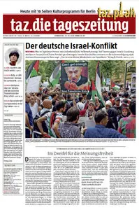 Tageszeitung TAZ vom 24 Juli 2014