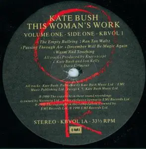 Kate Bush - This Woman's Work: Anthology 1978-1990 (1990) [9LP Box Set, Vinyl Rip 16/44 & mp3-320] Re-up