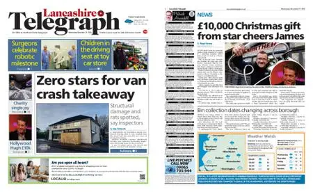 Lancashire Telegraph (Blackburn, Darwen, Hyndburn, Ribble Valley) – December 29, 2021