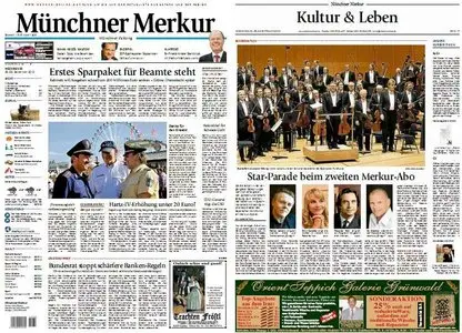 Münchner Merkur Wochenendausgabe vom 25./26. September 2010