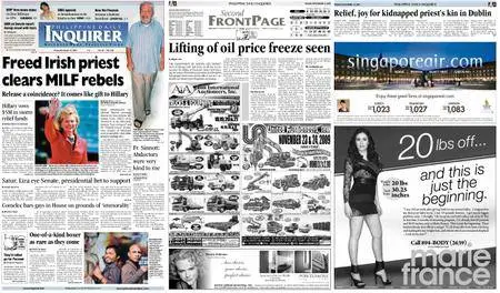 Philippine Daily Inquirer – November 13, 2009