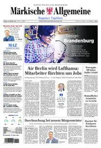 Märkische Allgemeine Ruppiner Tageblatt - 13. Oktober 2017
