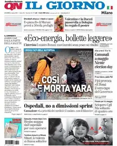 IL GIORNO DEL 04 MARZO 2011