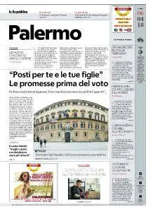 la Repubblica Palermo - 6 Aprile 2018