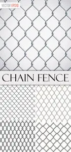 Chain Fence Vector Baclgrounds