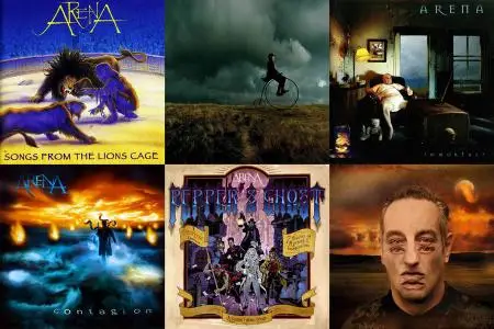 Arena - 6 Studio Albums (1995-2018)