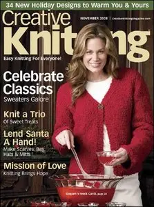 Creative Knitting - November 2008