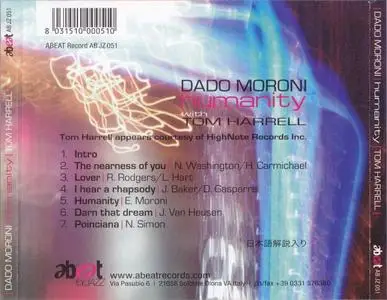 Tom Harrell & Dado Moroni - Humanity (2007) {Abeat}