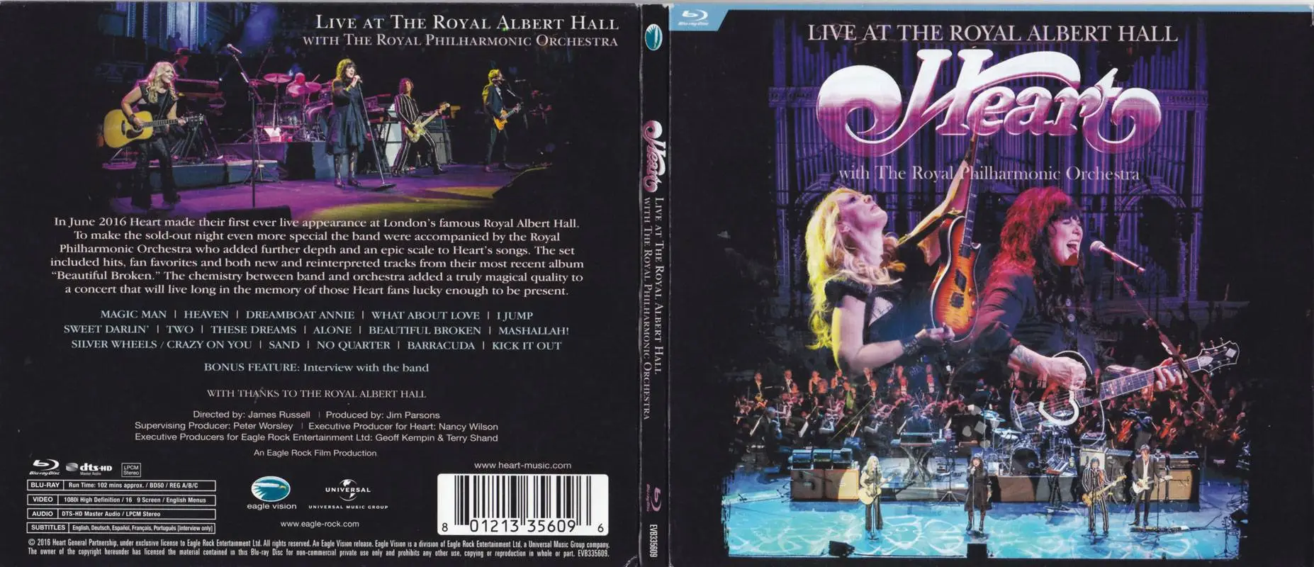 Heart Live At The Royal Albert Hall With The Royal Philharmonic Orchestra 16 Avaxhome