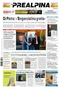 La Prealpina - 21 Ottobre 2016