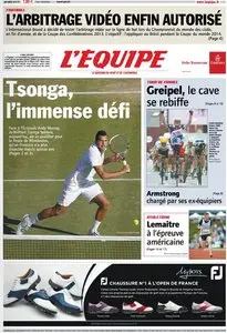 L'Equipe Edition du Vendredi 6 Juillet 2012