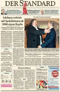 Der Standard vom Montag, 07. Januar 2013