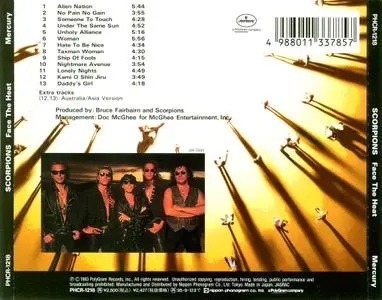 Scorpions - Face The Heat (1993) [Japanese Ed.] Repost