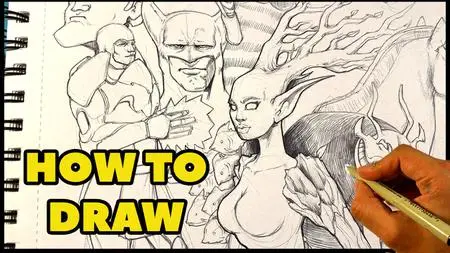 How to Draw : Use Ball Point Pen