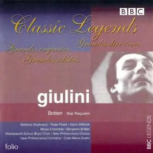 Carlo Maria Giulini, New Philharmonia Chorus and Orchestra - Benjamin Britten: War Requiem (2001)
