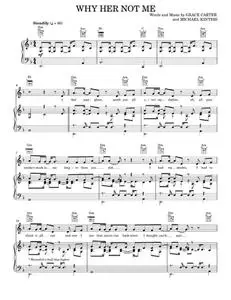 Why her not me - Grace Carter (Piano-Vocal-Guitar)