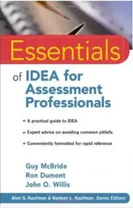 Essentials of IDEA for Assessment Professionals