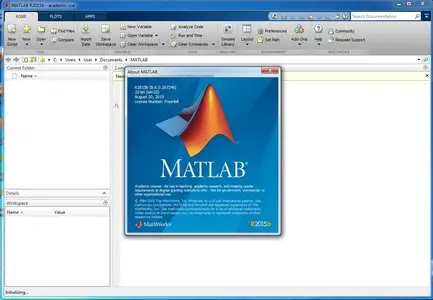 MathWorks MATLAB R2015b (32bit)