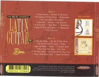 The HI-FI Sound of Latin Guitar III (2CDs)