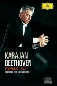 Herbert von Karajan, Berliner Philharmoniker - Beethoven: Symphonies Nos. 1, 2 & 3 (2005/1971)