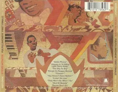 Stevie Wonder - Fulfillingness' First Finale (1974) [2000, Remastered Reissue]