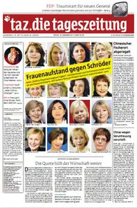 Tageszeitung TAZ vom 16 Dezember 2011